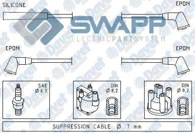 SWAPP 50101 Buji+Bobin Kablosu Sephia I Capital 1.5 16v 95-98 (B5)  ####